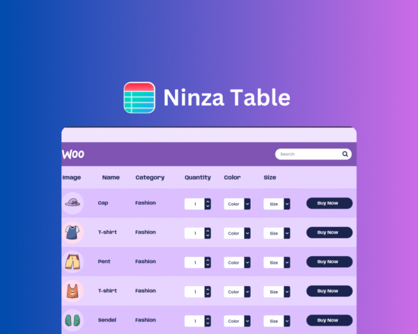 Ninza Table Pro